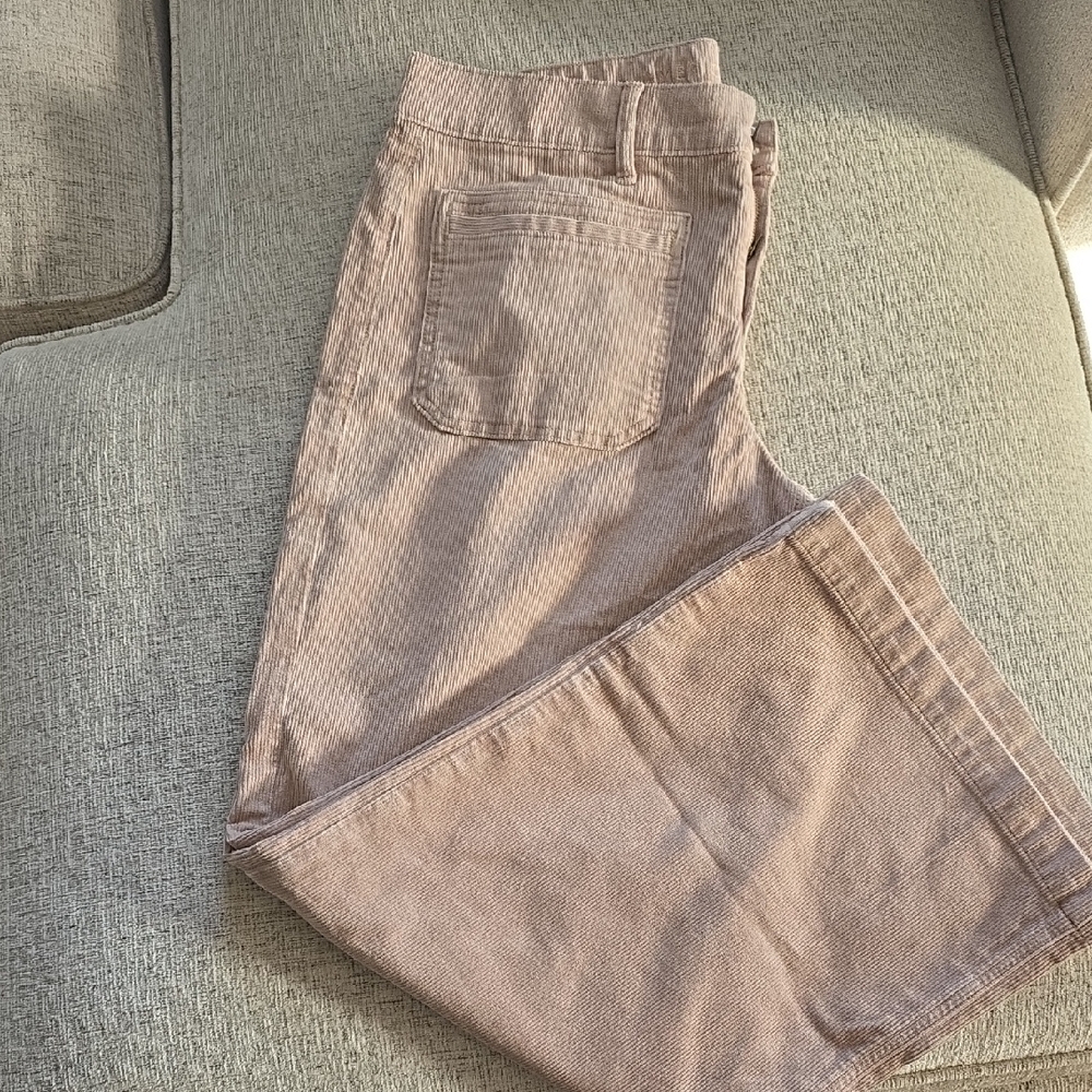 American Eagle Outfitters Corduroy Pants in Light Tan CO